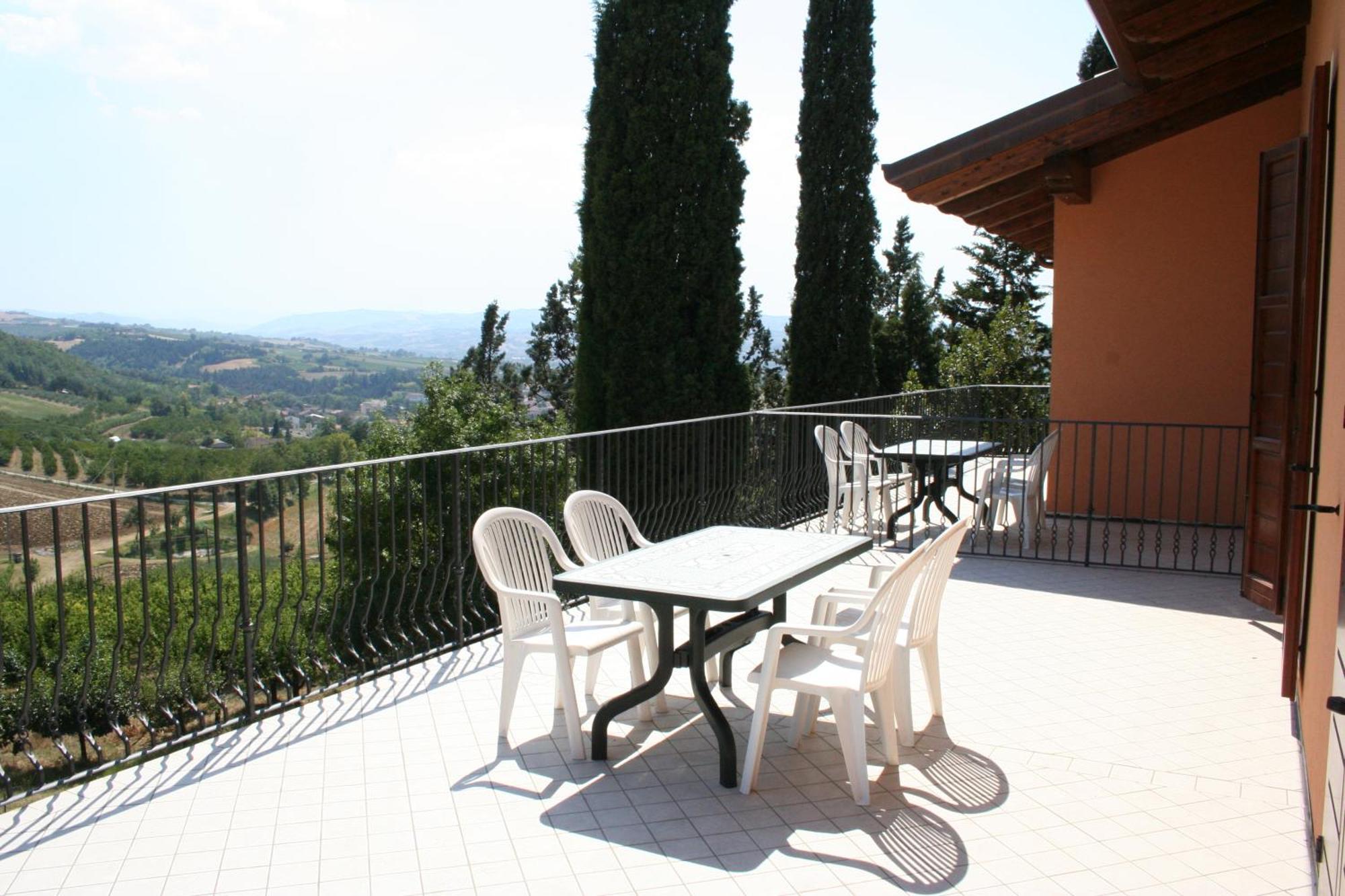 Residence Villa Degli Ulivi Бертиноро Экстерьер фото